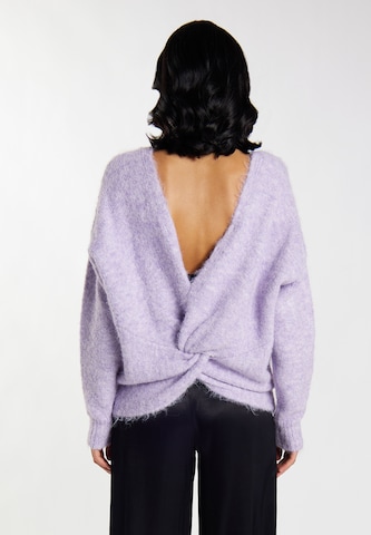 faina Sweater 'Caspio' in Purple