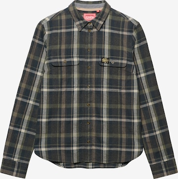 Superdry & Co Blouse in Groen: voorkant