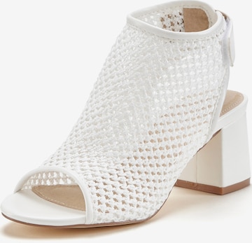 Sandales LASCANA en blanc : devant