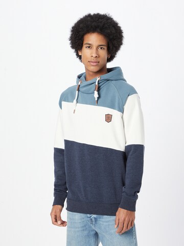 INDICODE JEANS Regular fit Sweatshirt 'Pessac' in Blue: front