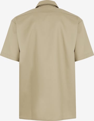 DICKIES Comfort Fit Skjorte 'work shirt' i beige