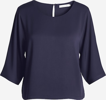 l'amour est bleu Bluse in Blau: Vorderseite