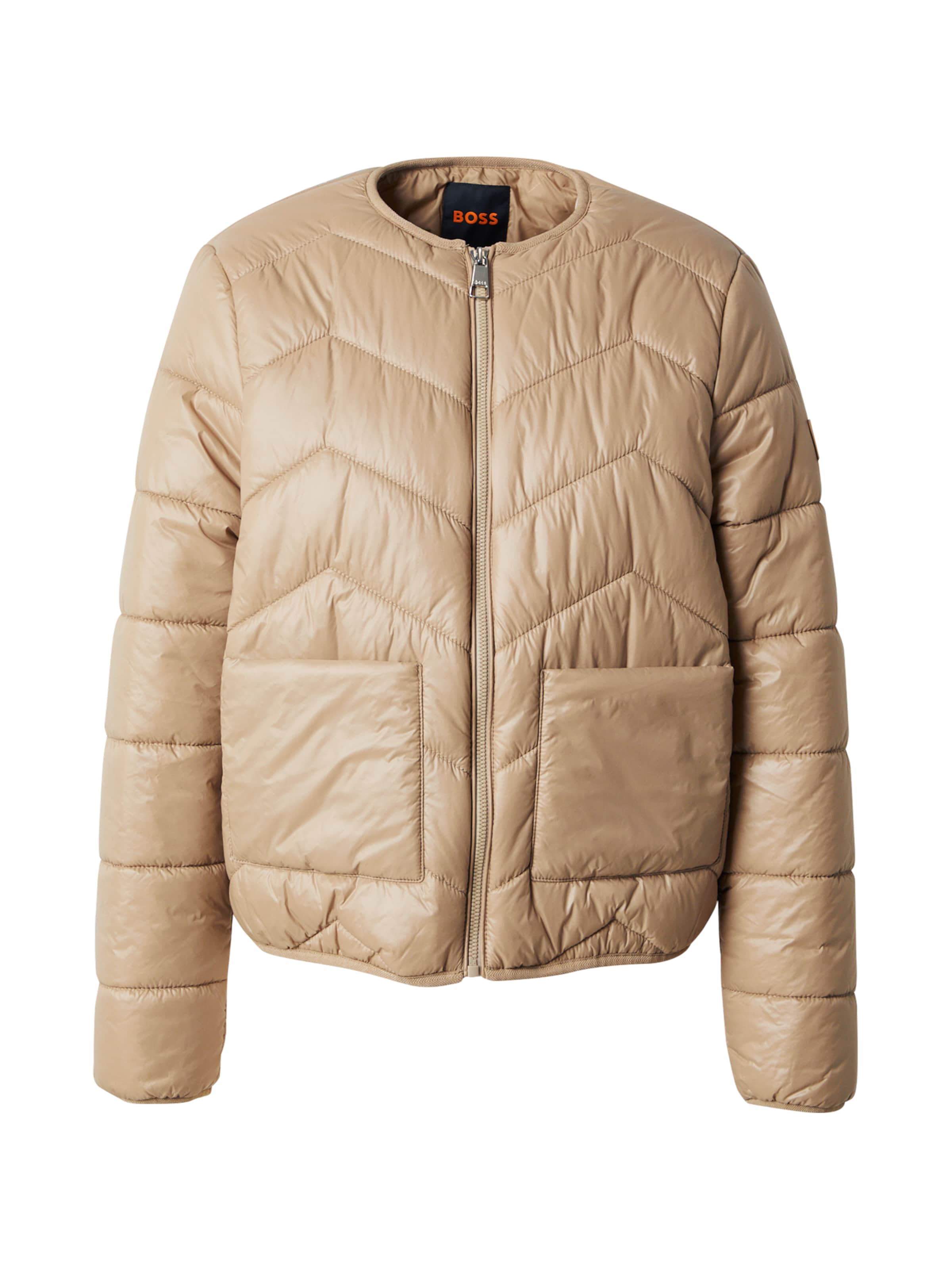 BOSS Övergångsjacka &#x27; C_Palatti&#x27; i beige: framsida