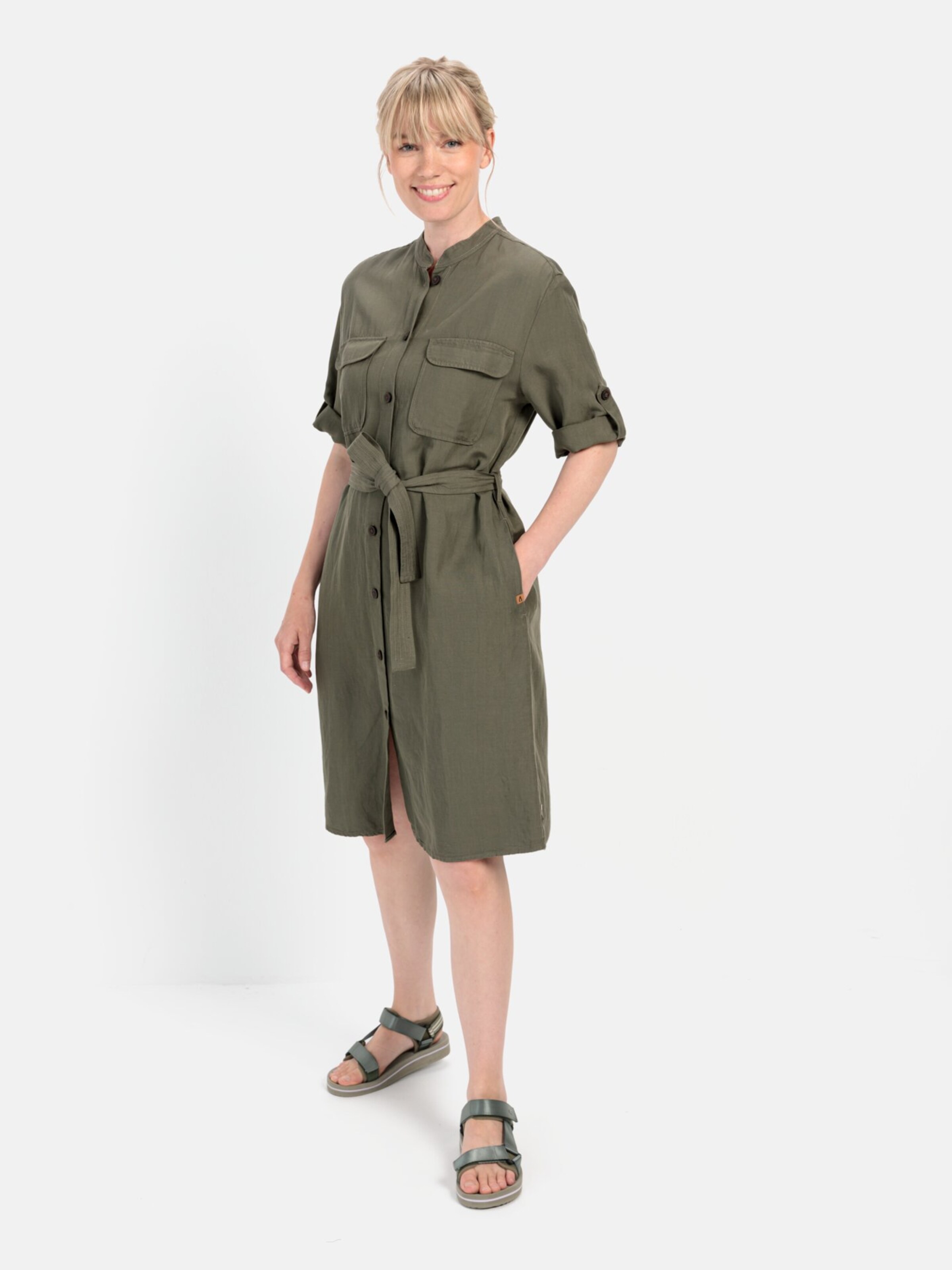 Sommer Maxikleid Rollkragen Flügelärmel A-Linie Langes Kleid Für Damen 2025