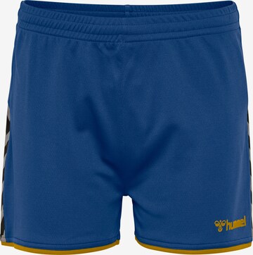 Hummel - Pantalón deportivo en azul: frente