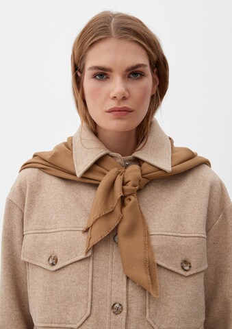 s.Oliver Wrap in Brown: front