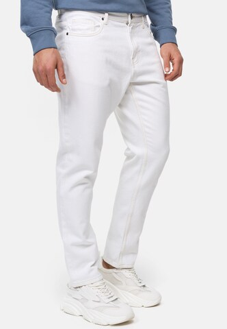 Regular Jean INDICODE JEANS en blanc