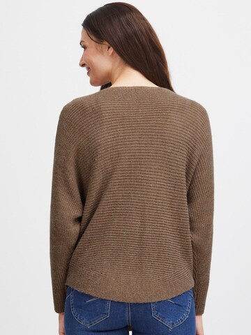 Pull-over ' ERETTA ' Fransa en marron