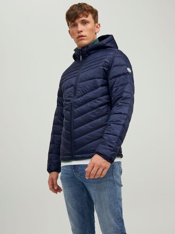 JACK & JONES Between-Season Jacket in Blue: front