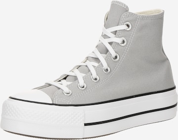 CONVERSE Korkeavartiset tennarit 'CTAS' värissä harmaa: etupuoli