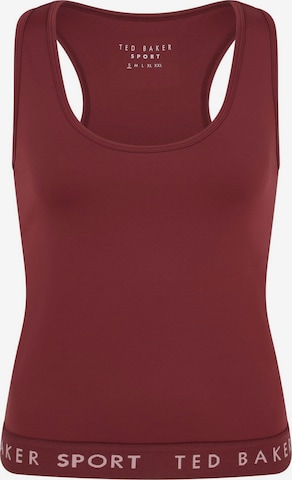 Top 'Rihanna Essentials' di Ted Baker in rosso: frontale