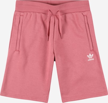 ADIDAS ORIGINALS Pants 'Adicolor' in Pink: front