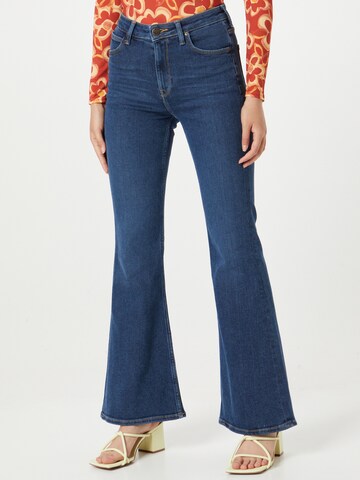 Lee Flared Jeans 'Breese' in Blue: front