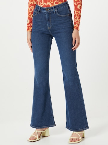 Lee Flared Jeans 'Breese' in Blauw: voorkant