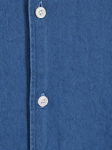 Coupe slim Chemise Suitable en bleu
