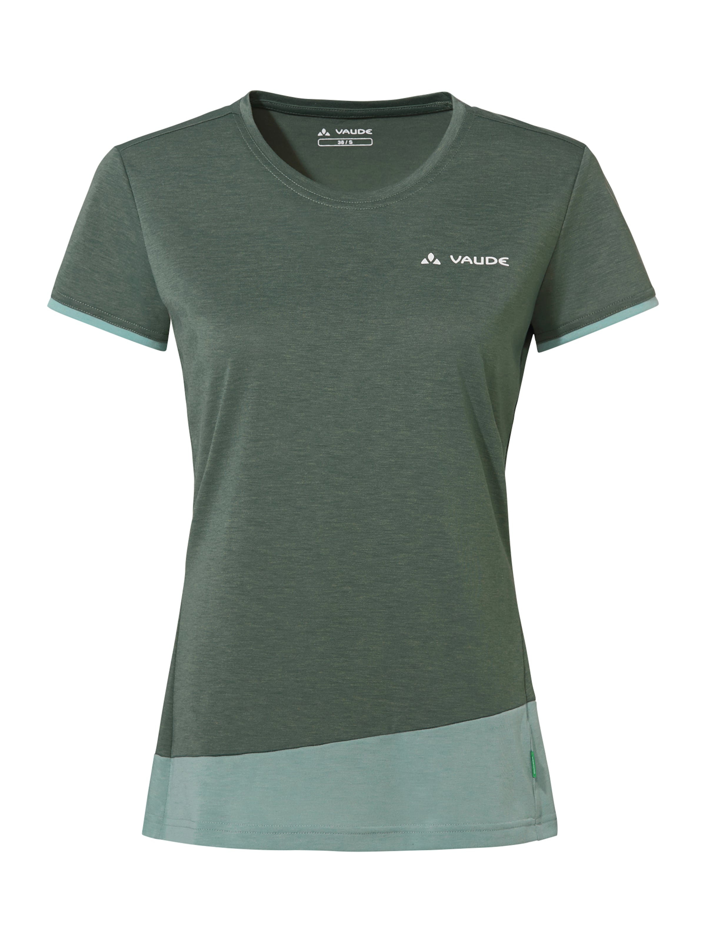 VAUDE Performance Shirt 'Sveit' in Green: front