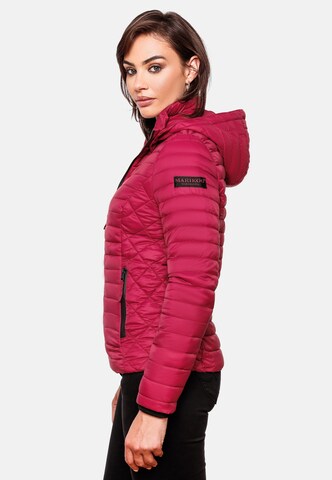 MARIKOO Steppjacke 'Samtpfote' in Pink