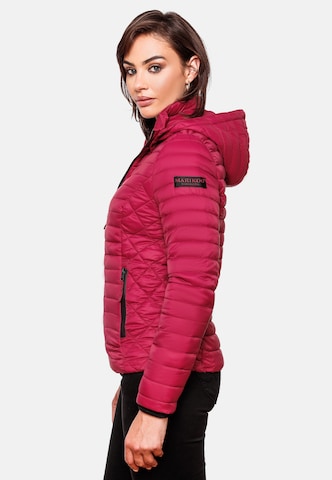 MARIKOO Between-season jacket 'Samtpfote' in Pink