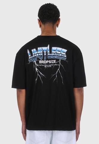 Dropsize Shirt 'Limitless' in Black: front