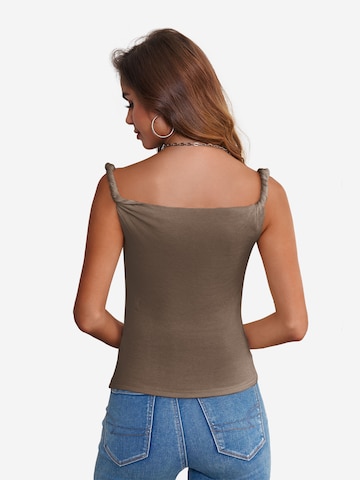 Imily Bela - Top en marrón