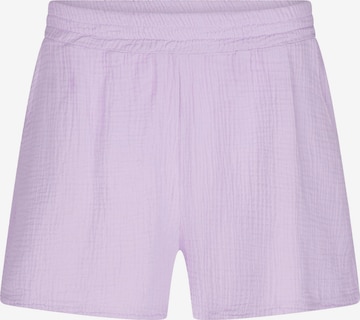 SASSYCLASSY Pants in Purple: front