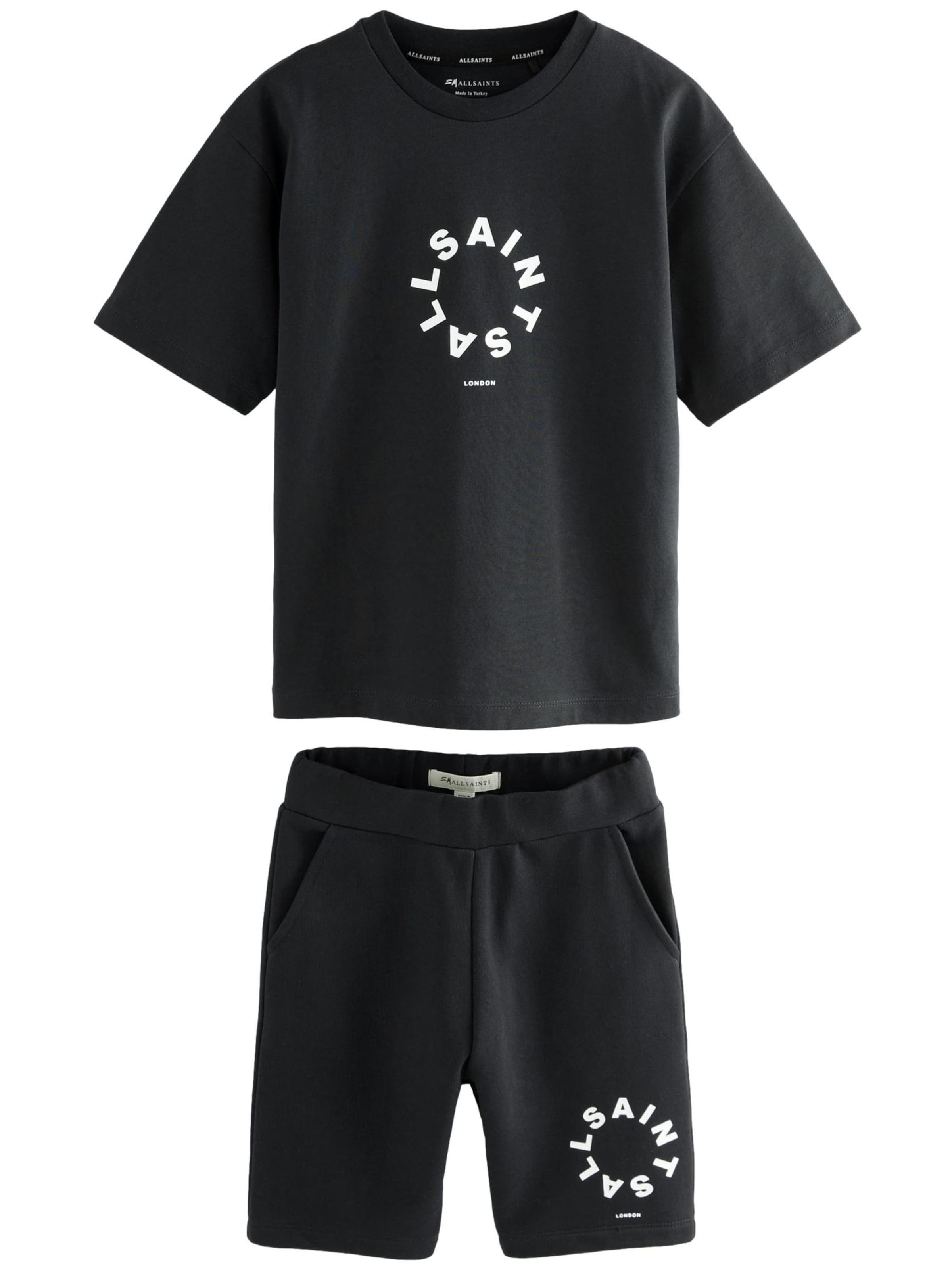 Set de la smALLSAINTS pe negru: față