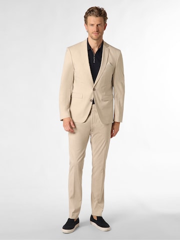 Finshley & Harding Regular Suit ' Oaklands California ' in Beige: front