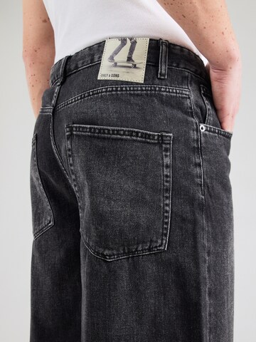 Only & Sons Loosefit Jeans 'ONSCarl Ball' in Schwarz