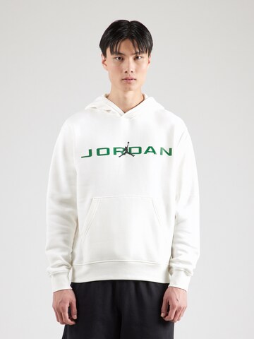 Sweat-shirt 'ESS AIR' Jordan en beige : devant