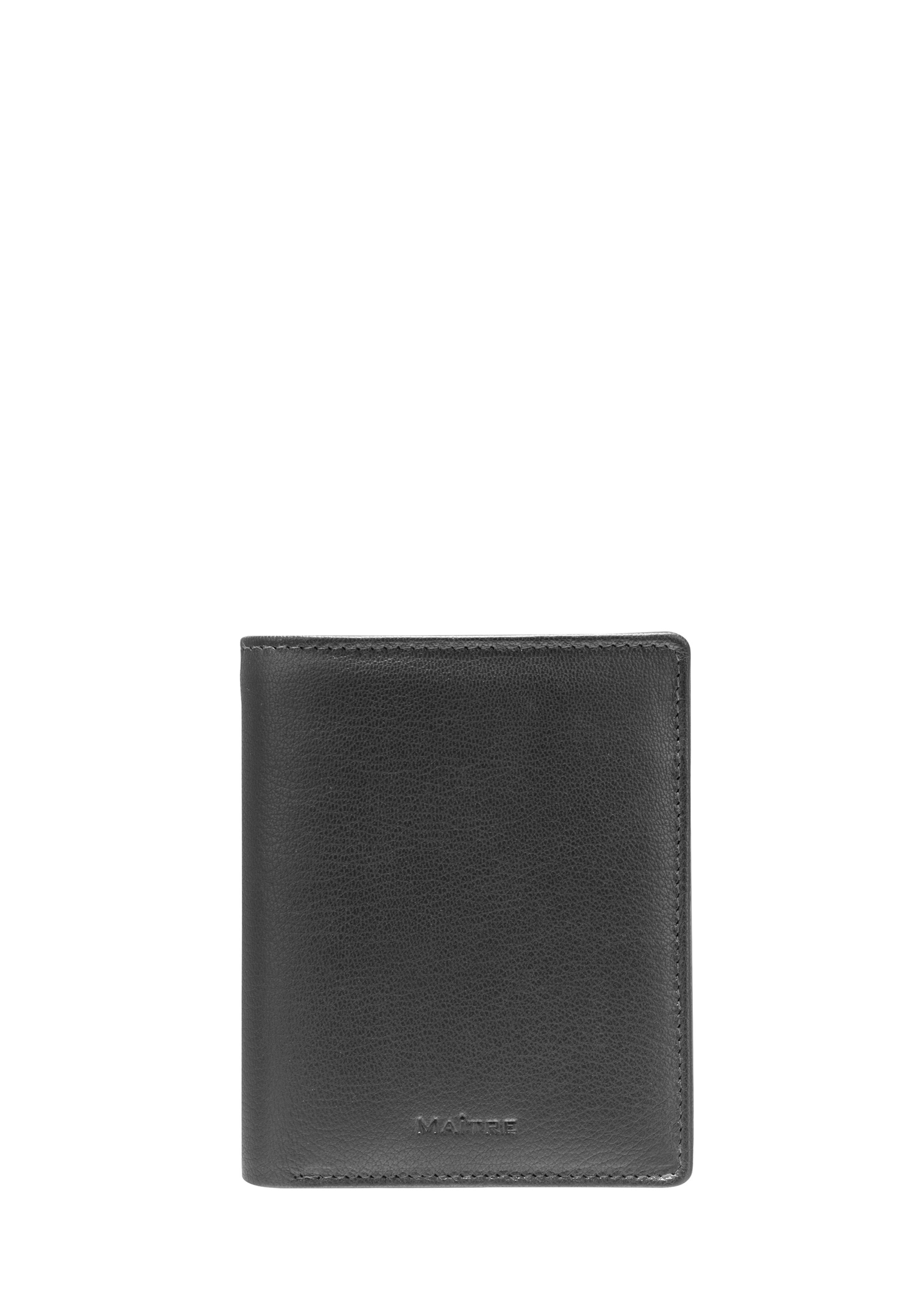 Maître Wallet 'Barford Galbert' in Black: front
