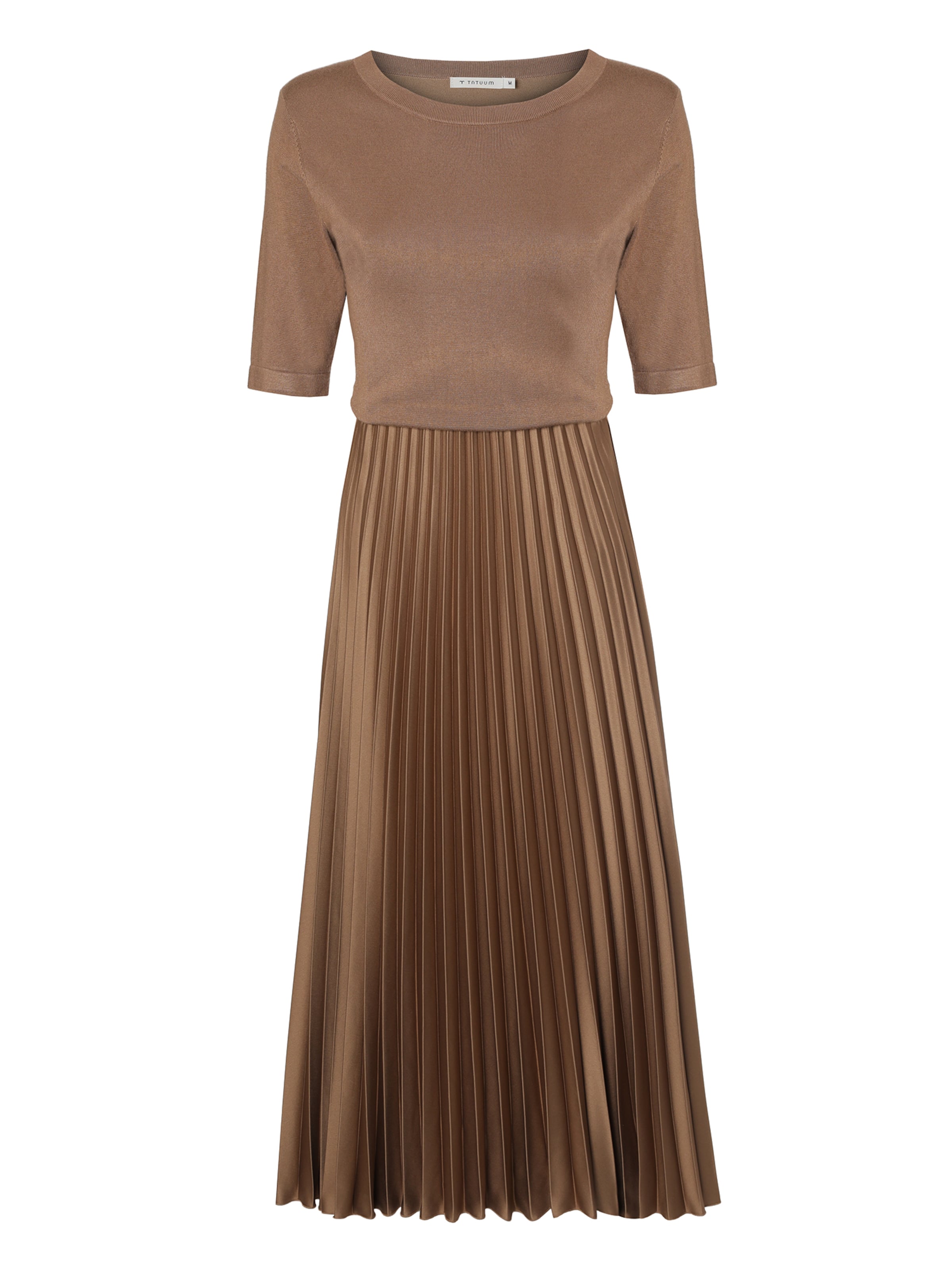 TATUUM Šaty - Béžová: predná strana