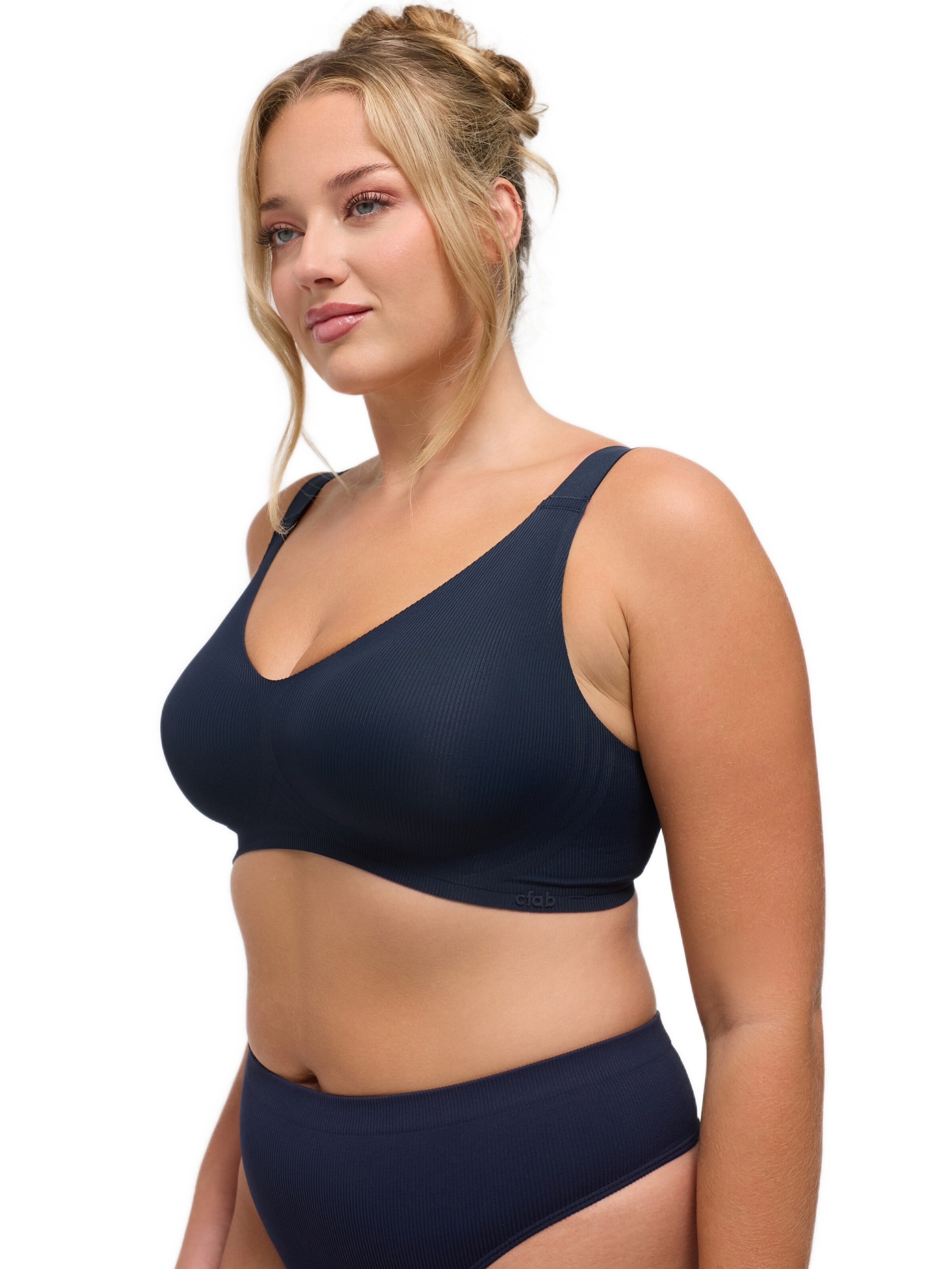 cfab Pienentävät Pienentävät rintaliivit 'Rib Comfort Minimizer BH' värissä sininen