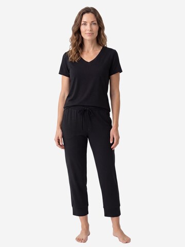 SCHIESSER Pyjama 'Mix & Relax'‌‌‌‌‌‌‌‌ in Schwarz