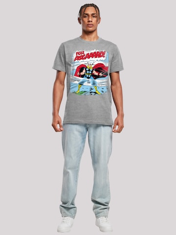 F4NT4STIC Shirt 'Marvel Thor Asgard' in Grijs