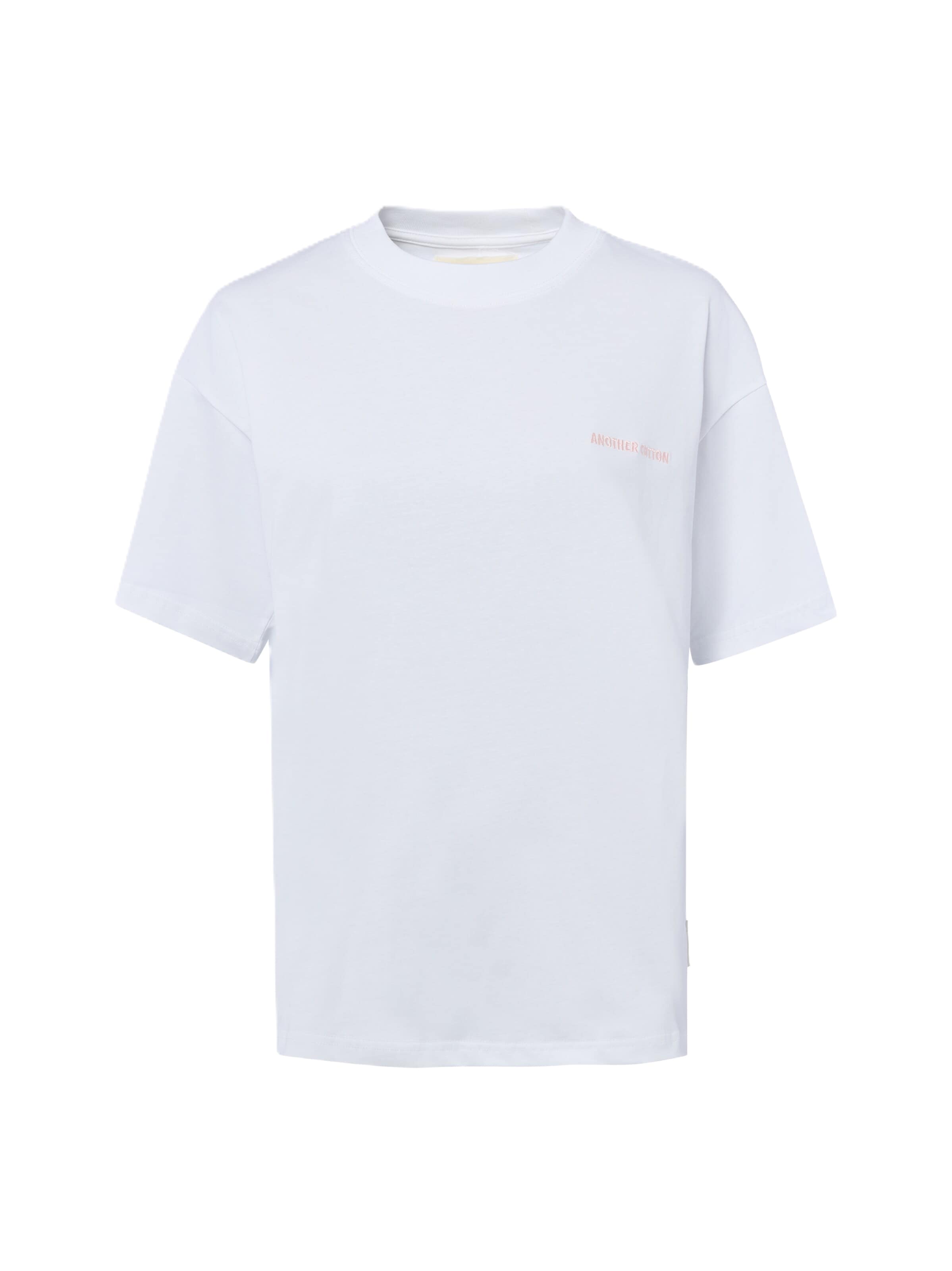 Another Cotton Lab T-Shirt 'Mat Essentials' in Weiß: Vorderseite
