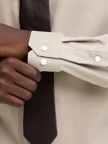 Slim fit Camicia di JACK & JONES in grigio