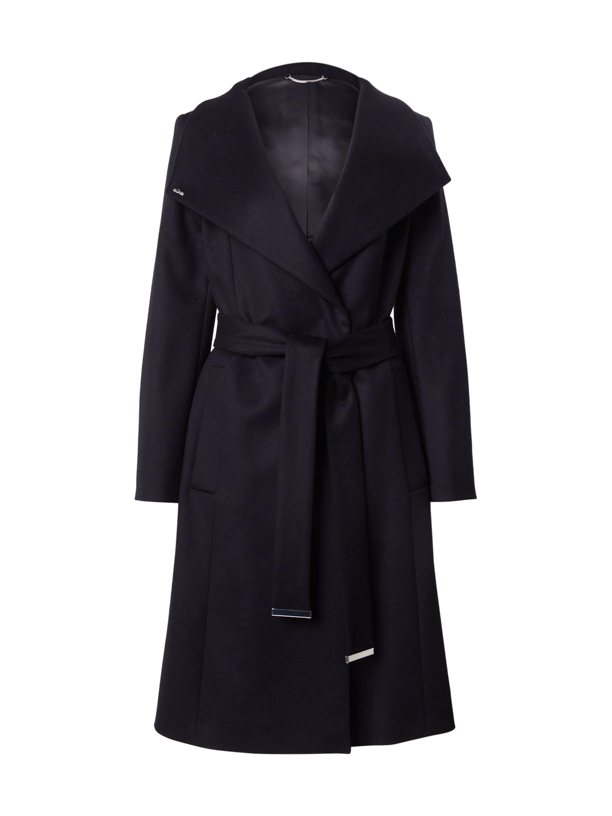BOSS Between-Seasons Coat &#x27;Calegan&#x27; in Black: front