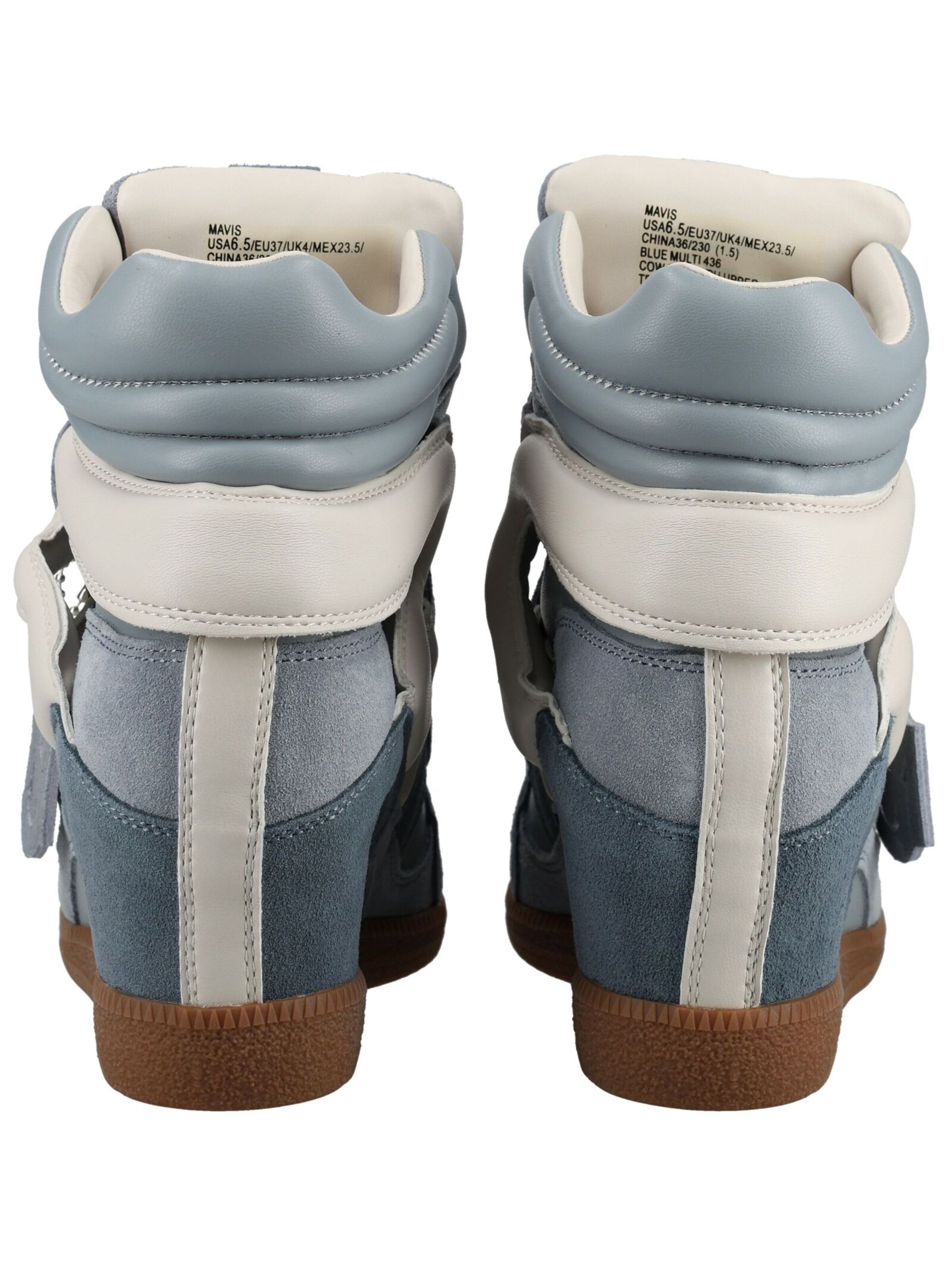 Sneaker alta 'Mavis' di STEVE MADDEN in blu: dietro