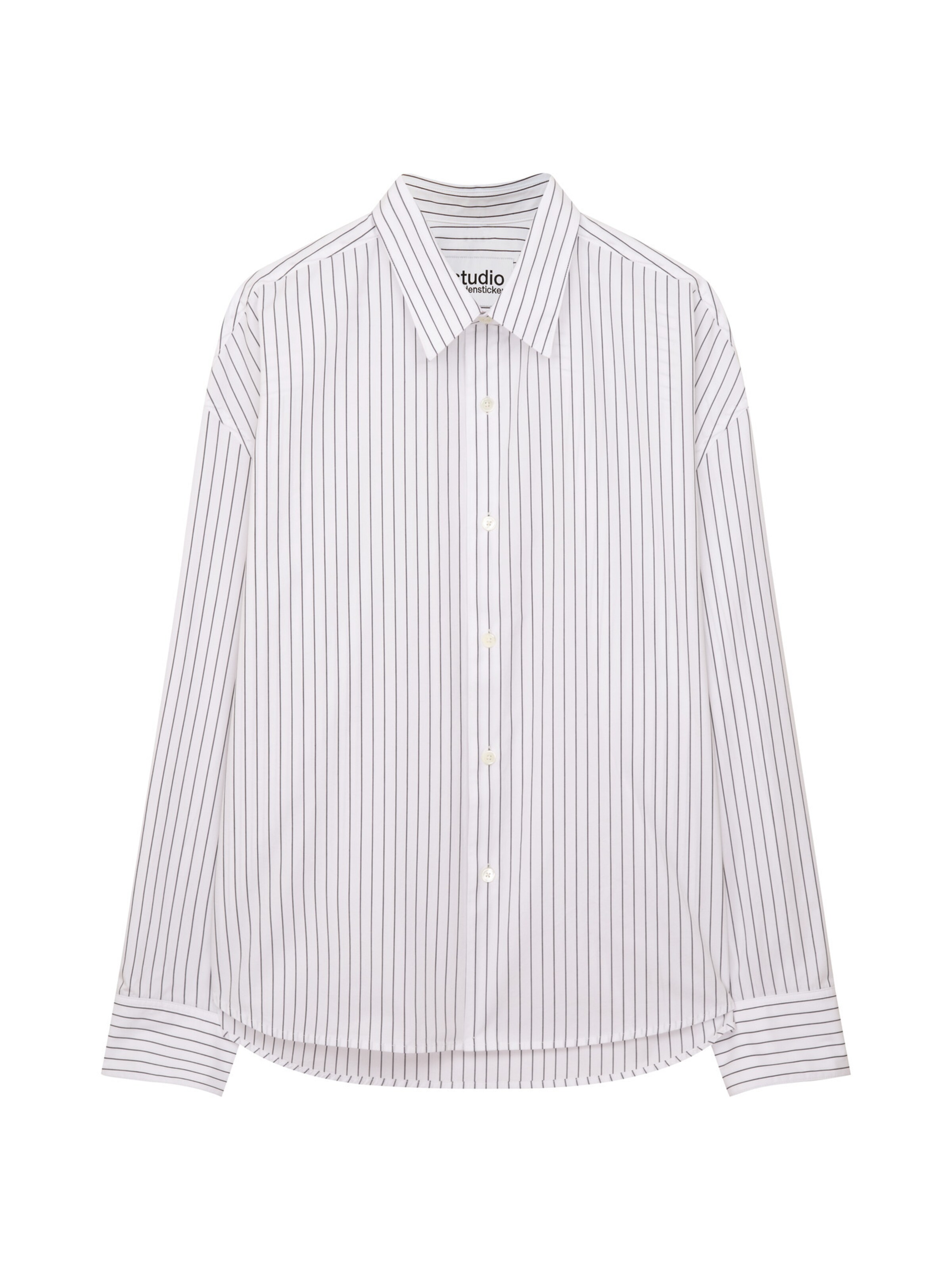 Studio Seidensticker Regular fit Overhemd 'Studio' in Wit: voorkant