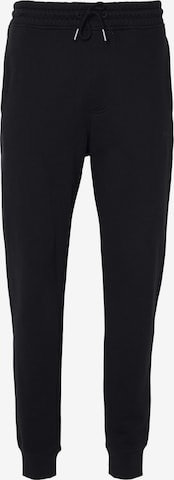 BOSSTapered Hlače - crna boja: prednji dio