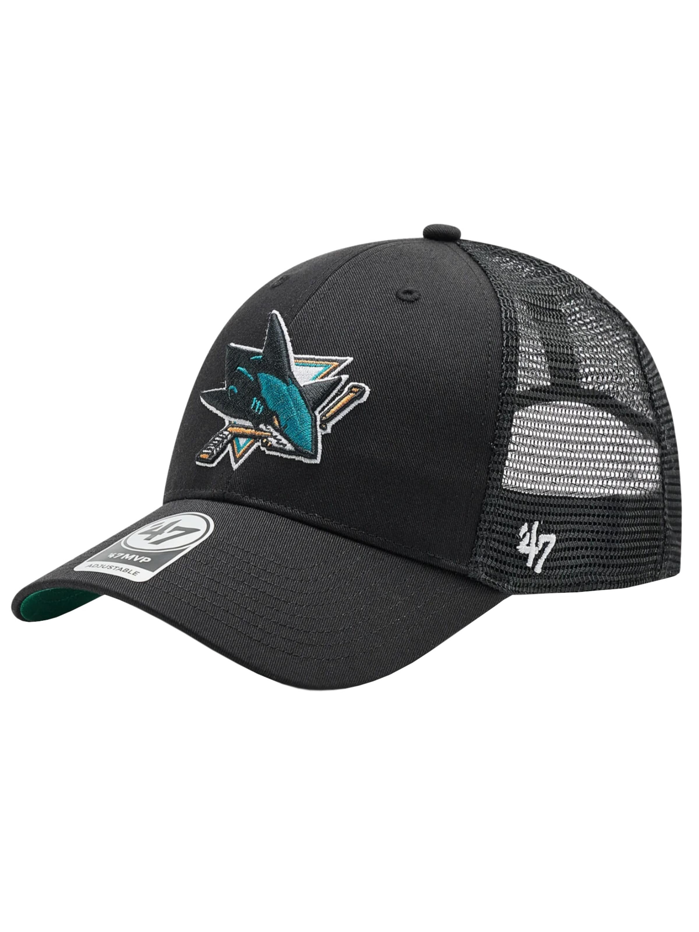 Casquette '47 Brand NHL San Jose Sharks Branson' 47 en noir
