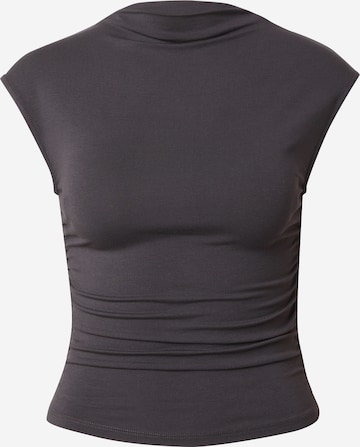 Gina Tricot - Top en gris: frente