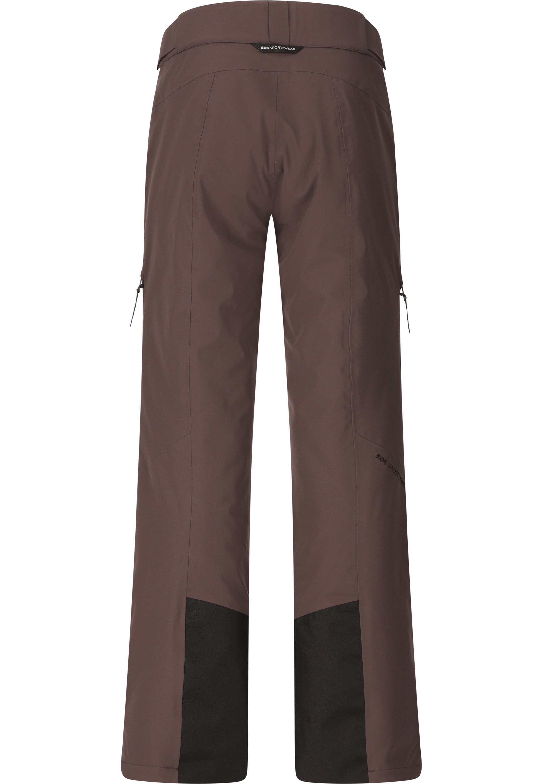 SOS Regular Workout Pants 'Cosmos' in Brown