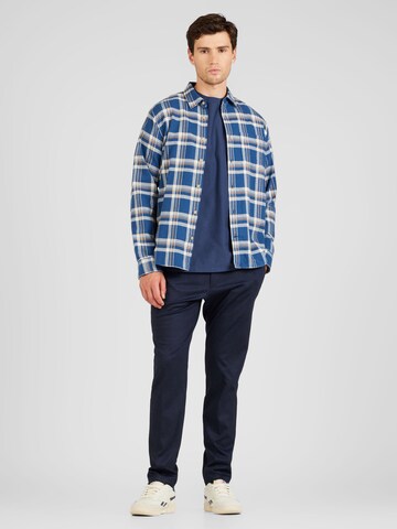 GAP Regular fit Overhemd in Blauw