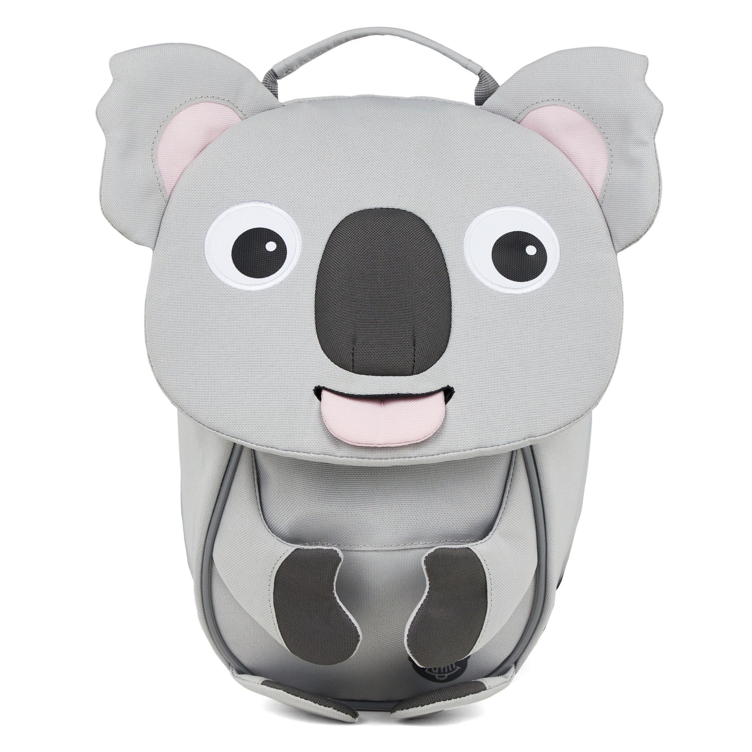 Affenzahn Backpack in Grey: front
