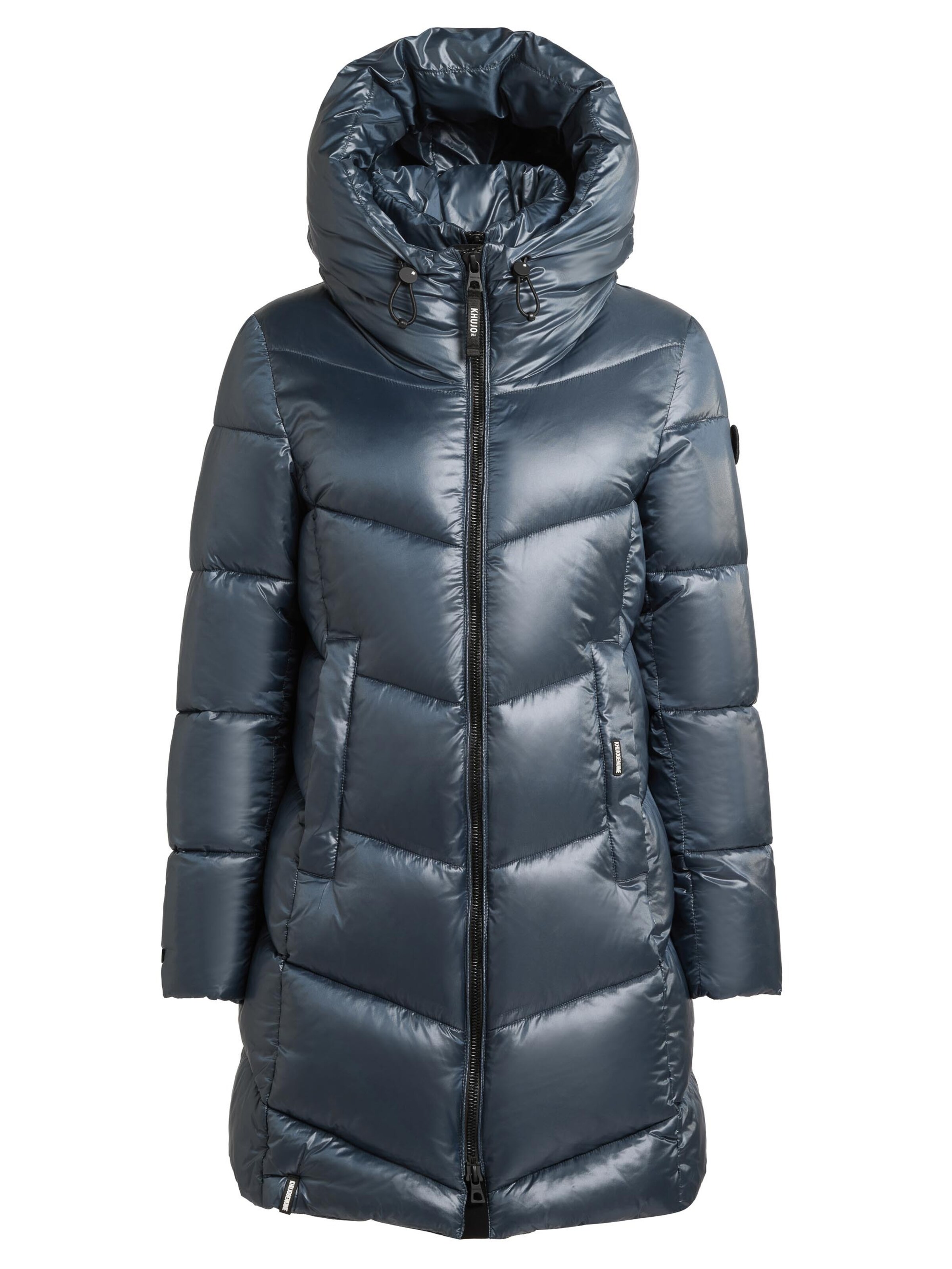 khujo Zimný kabát 'Adriana' - Modrá: predná strana