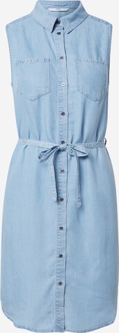 Robe-chemise 'CLAIRE' ONLY en bleu : devant