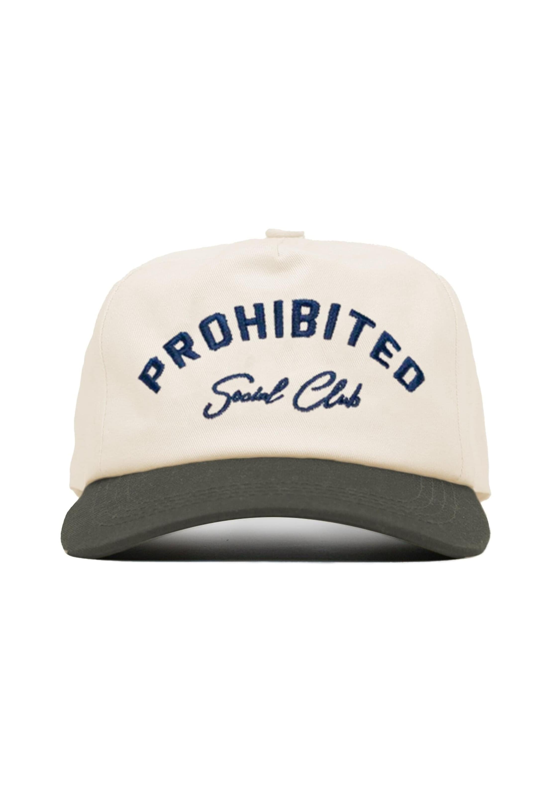 Prohibited Cap in White