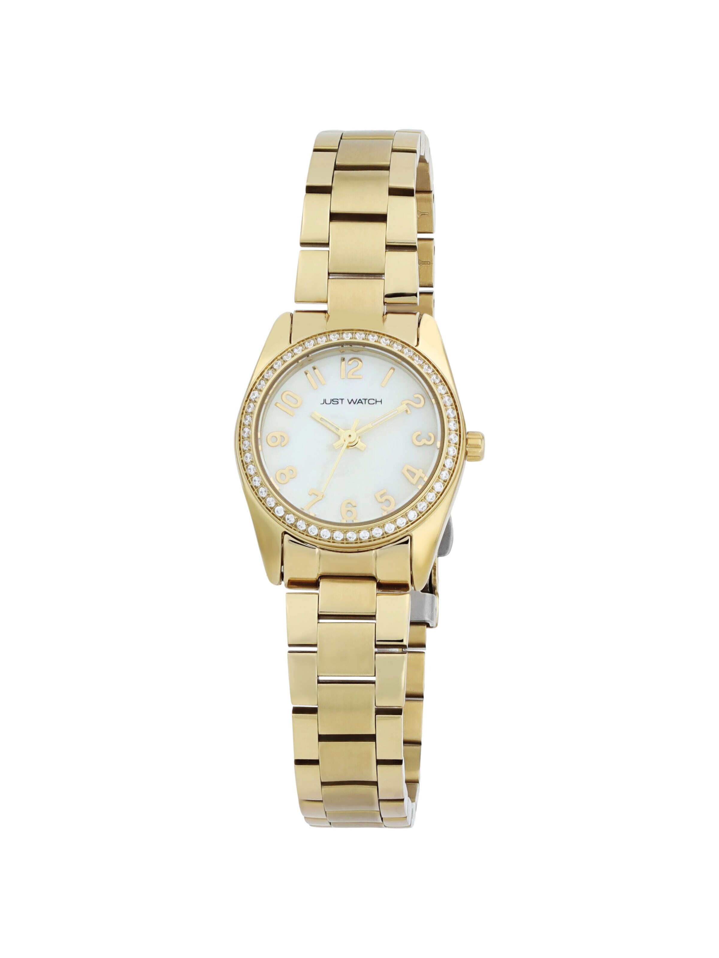 Just Watch Analog Watch 'Gerda, 5 ATM' in Gold
