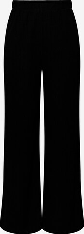 Wide leg Pantaloni 'Alka' de la PIECES pe negru